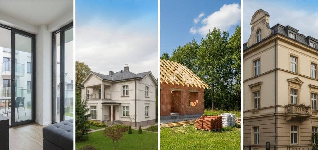 nieruchomości mieszkanie dom w budowie